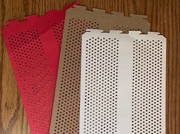 perforated paper blanks