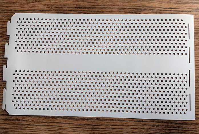 perforated paper blank